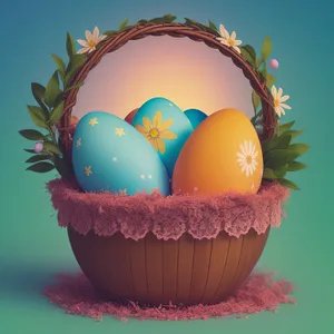 Colorful Coconut Egg Cake: Sweet Celebration Treat