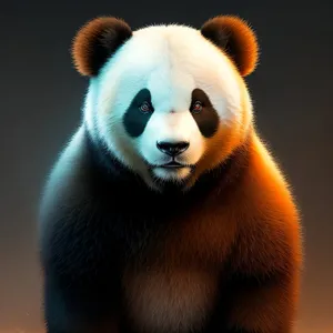 Cute Furry Giant Panda Teddy Bear in China