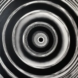 Black Car Wheel in Motion with Sound