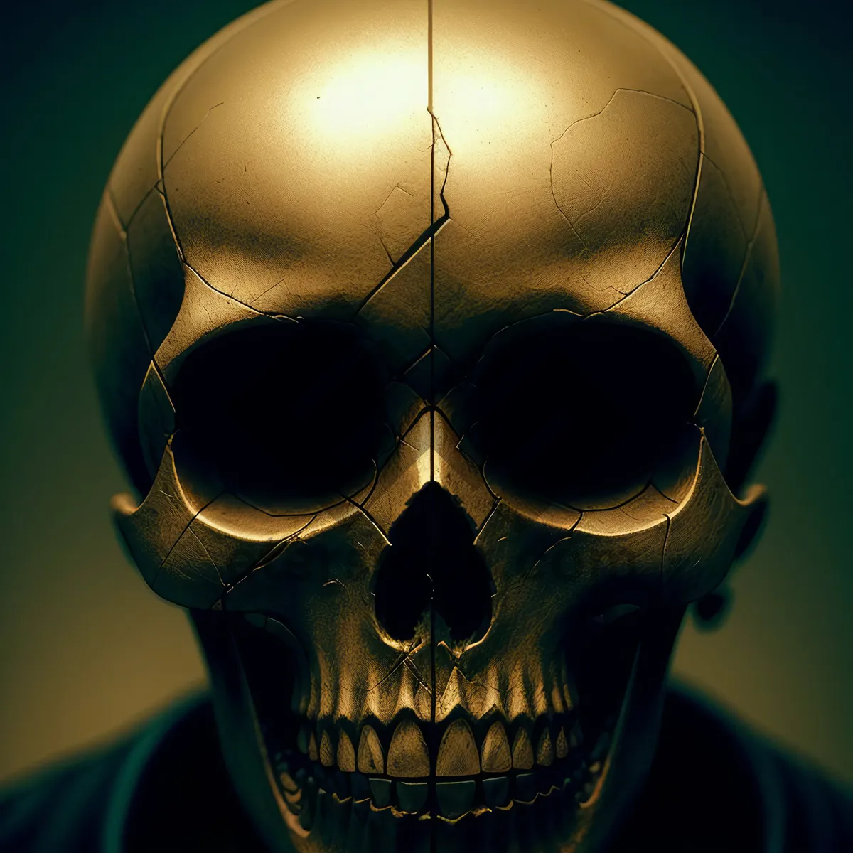 Picture of Pirate Skull Mask - Spooky Skeleton Disguise