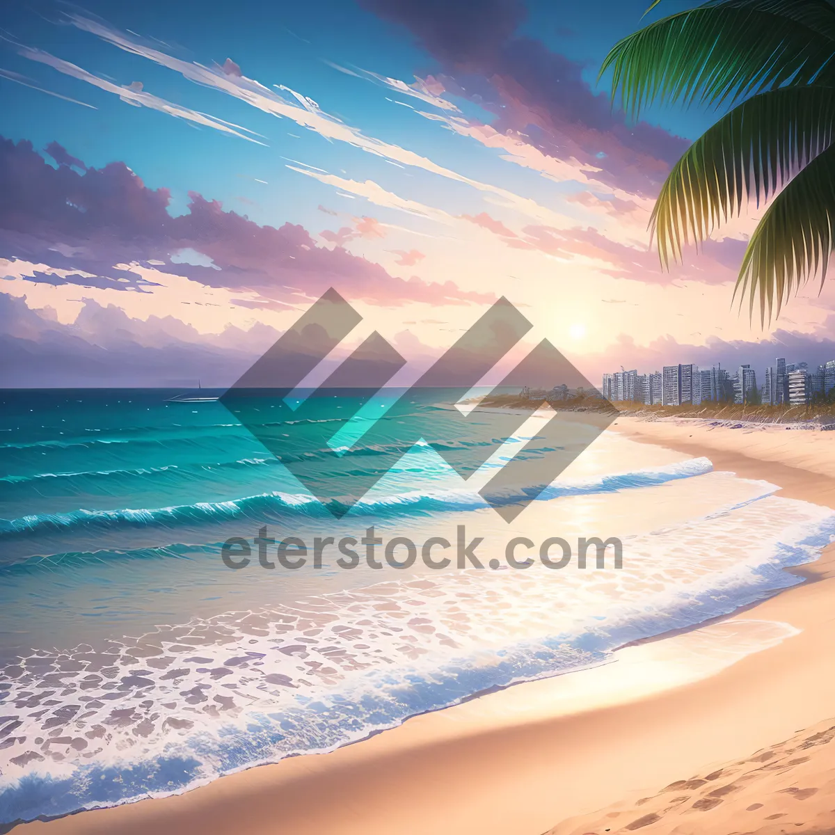 Picture of Sun-kissed island getaway: Tropical paradise by the sea