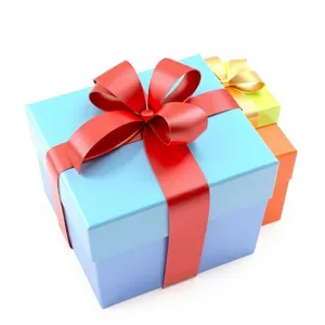 Shiny Ribbon Gift Box for Special Occasions