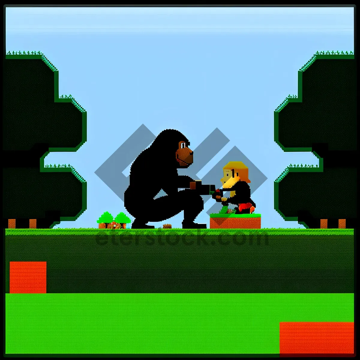 Picture of Patriotic crowd cheering at stadium during championship match.