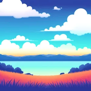 Summer Sky: Clear, Sunny Day with Stunning Clouds