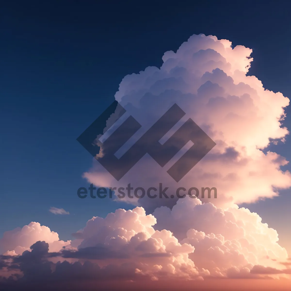 Picture of Radiant Sky: Captivating Blend of Clouds and Sunlight
