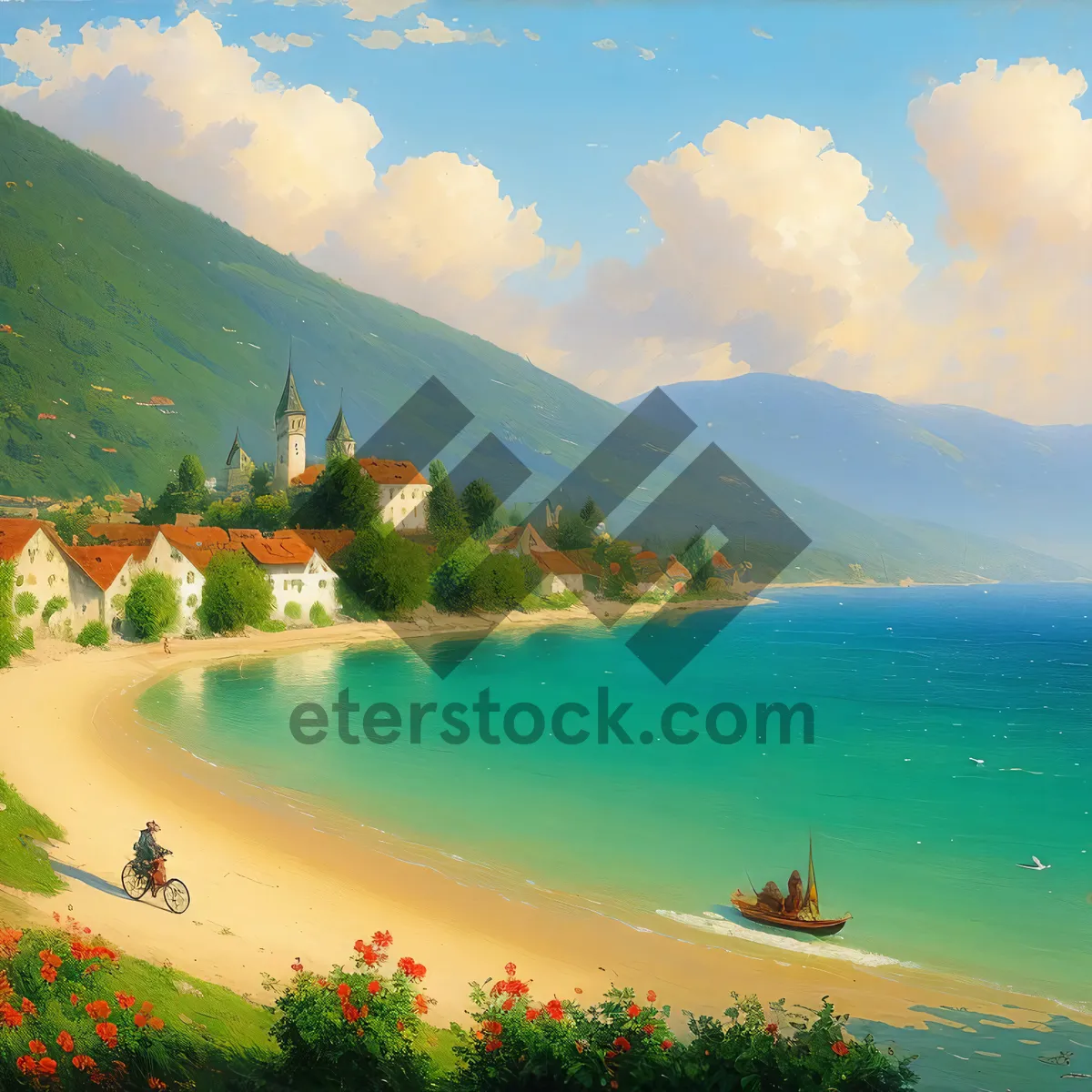 Picture of Tropical Paradise: Sun, Sand, and Serenity