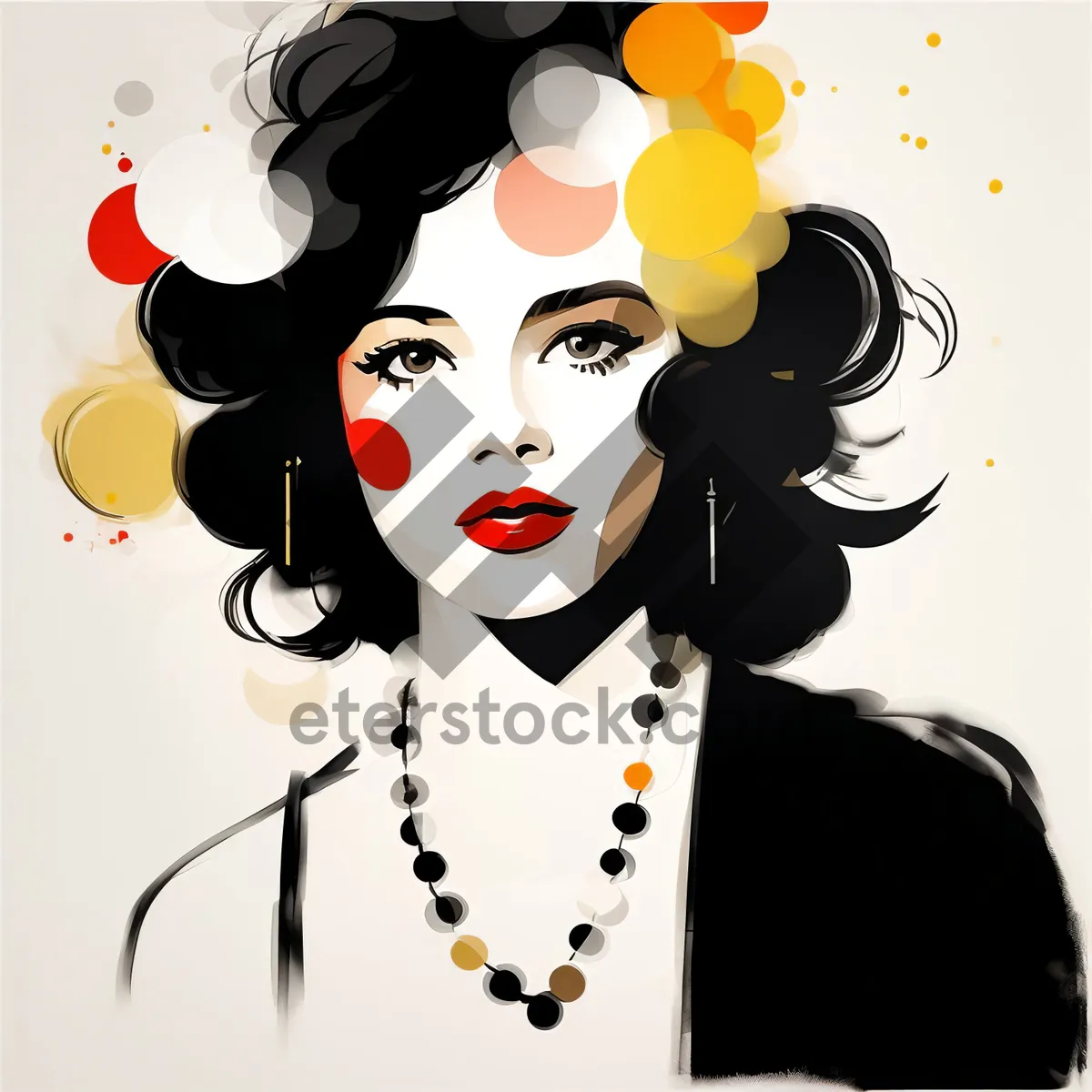 Picture of Cartoon Boy Haircut Clip Art Drawing