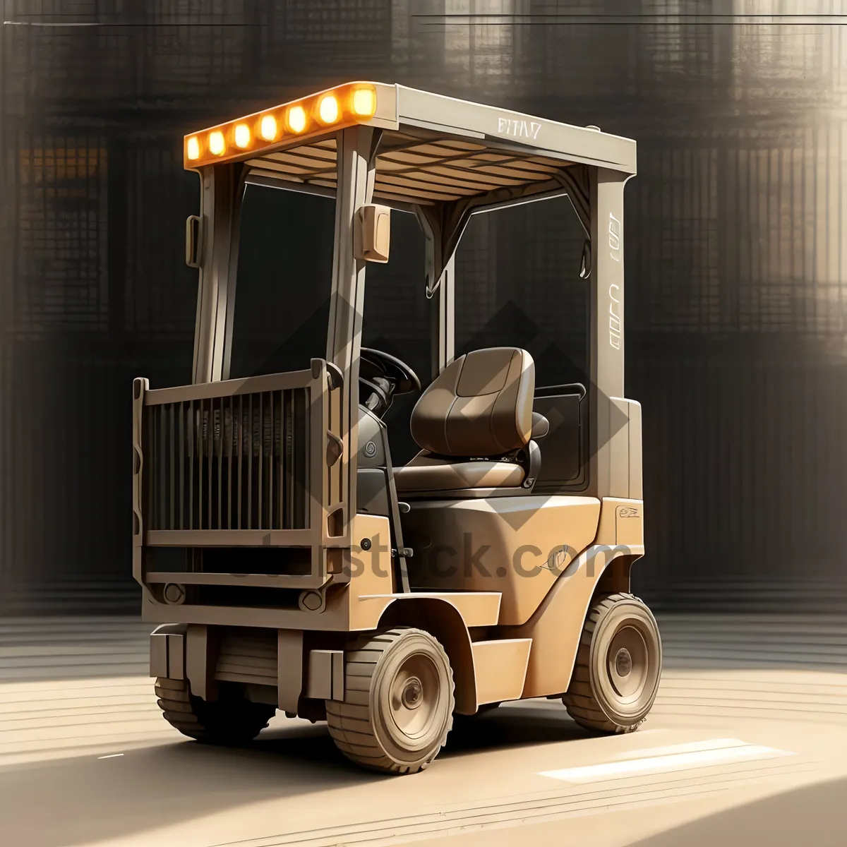 Picture of Heavy-duty Forklift Truck: Efficient Transportation for Industrial Cargo