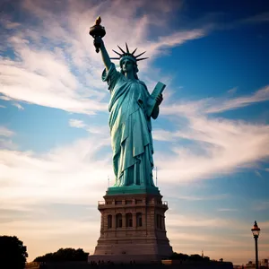 Sky-high Symbol of Freedom: The Famous Statue of Liberty