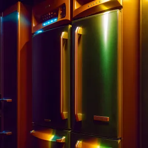 Glow Tube Jukebox: Digital Sound Machine in 3D Lighting