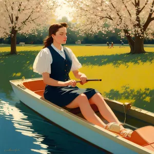 Serene Kayaking Adventure on the Ocean