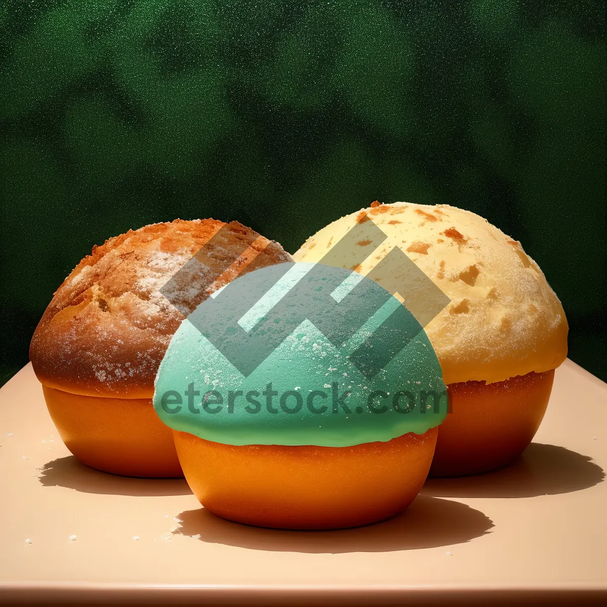 Picture of Fresh breakfast fruit and egg for healthy diet