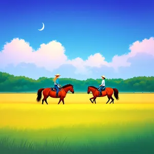 Vast Summer Fields Under Clear Sky