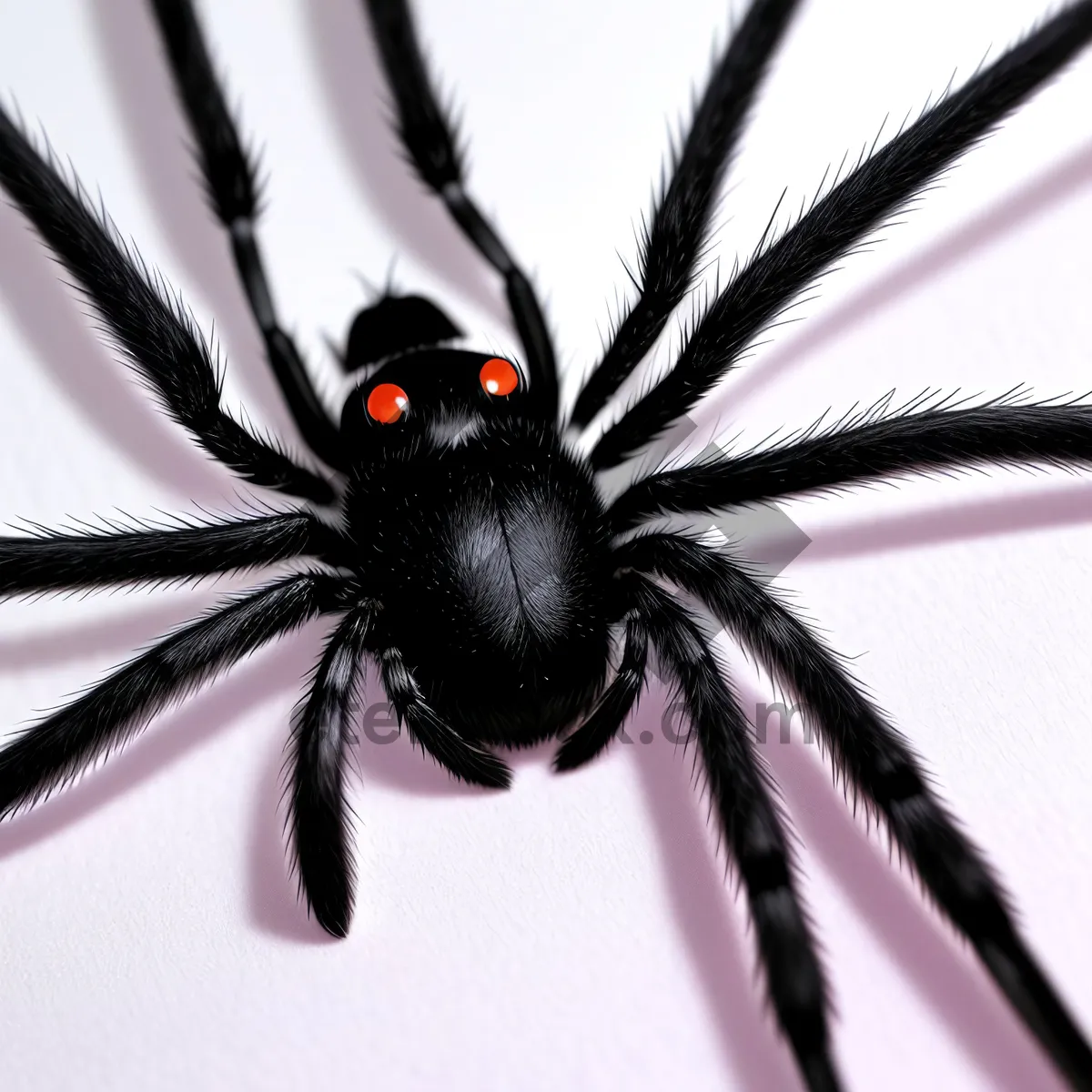 Picture of Black Widow Spider: Close-up Wildlife Shot