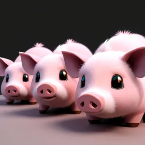 Pink Piggy Bank: Secure Your Financial Savings