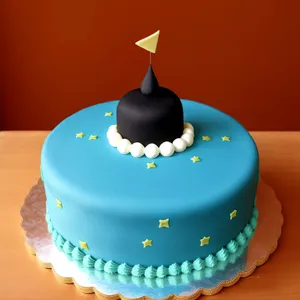 Decadent Chocolate Birthday Cupcake with Candle
