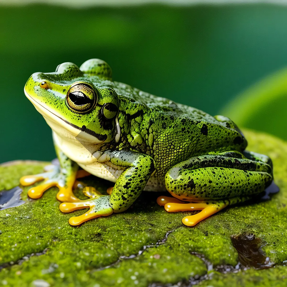 Picture of Colorful Eyed Tree Frog in Wildlife