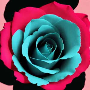 Romantic Rose Blossom: A Vibrant Symbol of Love and Romance