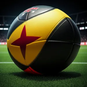 World Cup Soccer Ball in Championship Match