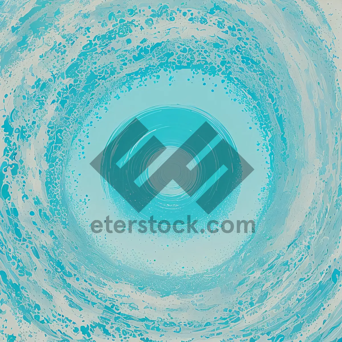 Picture of Refreshing Water Splash on Clean Background