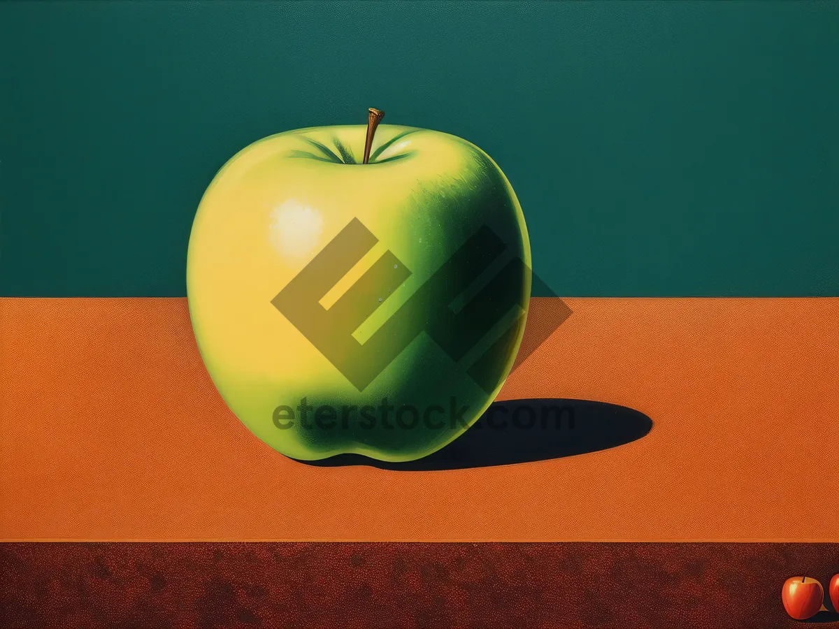 Picture of Juicy Granny Smith apple - Healthy and delicious snack.