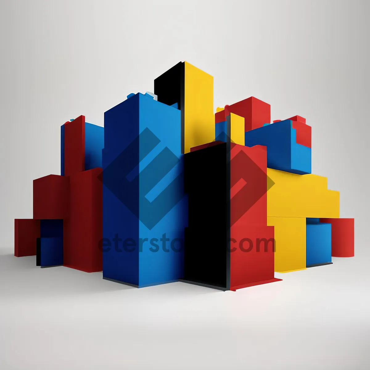 Picture of Business Growth 3D Diagram Sign