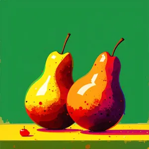 Fresh and Juicy Pear, a Sweet and Healthy Fruit