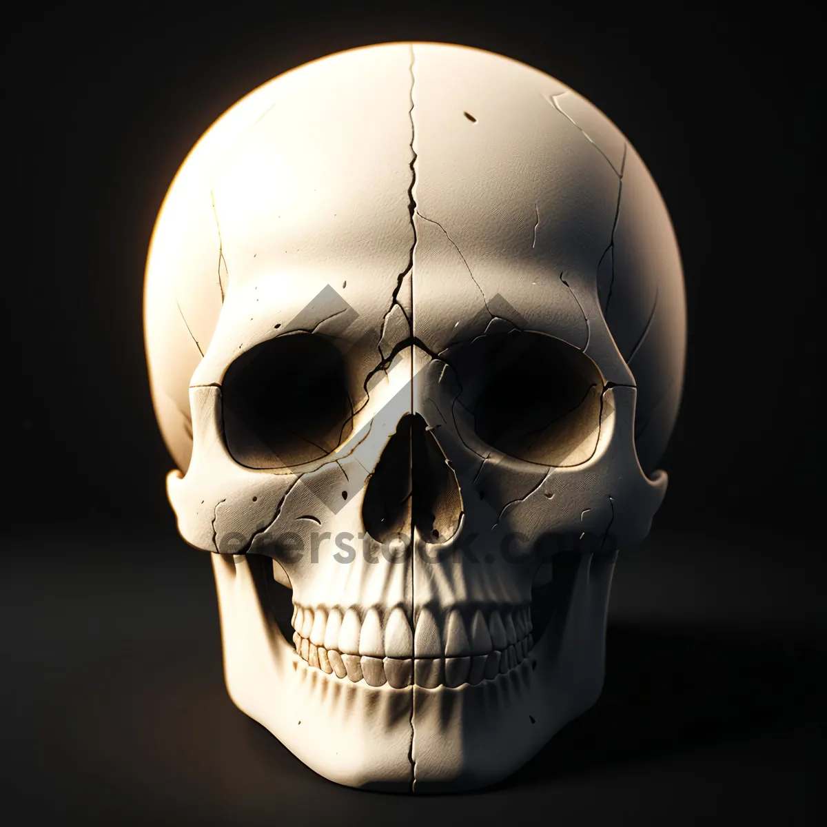 Picture of Sinister Pirate Skull with Poisonous Anatomy