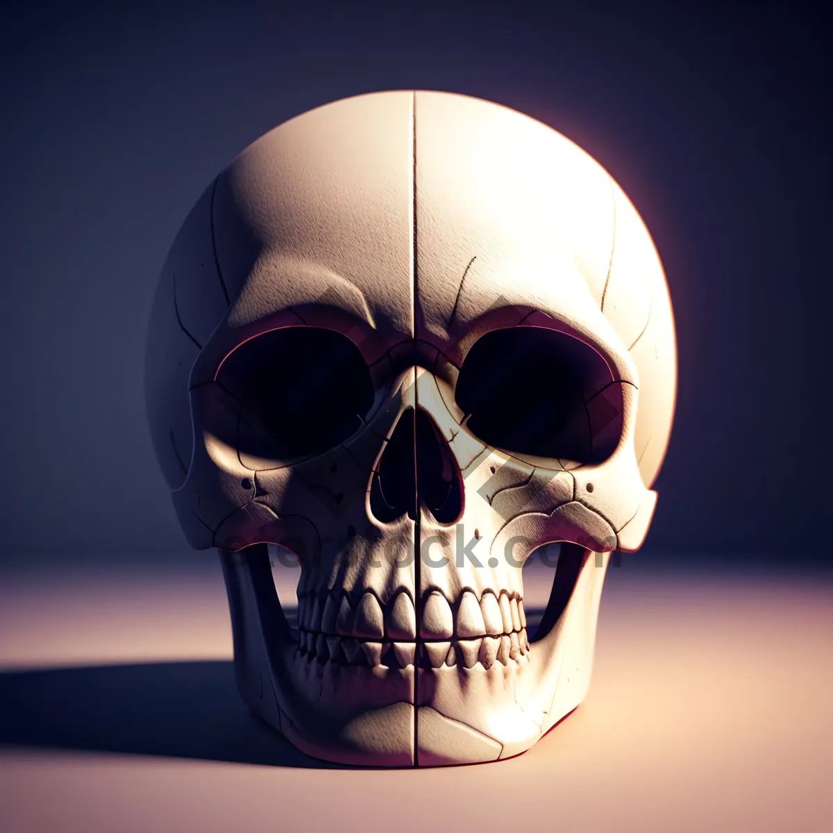 Picture of Horror Pirate Skull Mask - Scary Skeleton Face