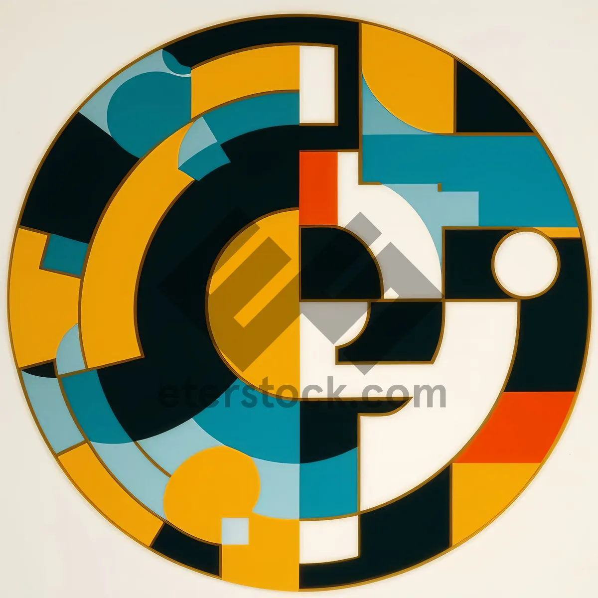 Picture of Round button icon symbol sign circle web.