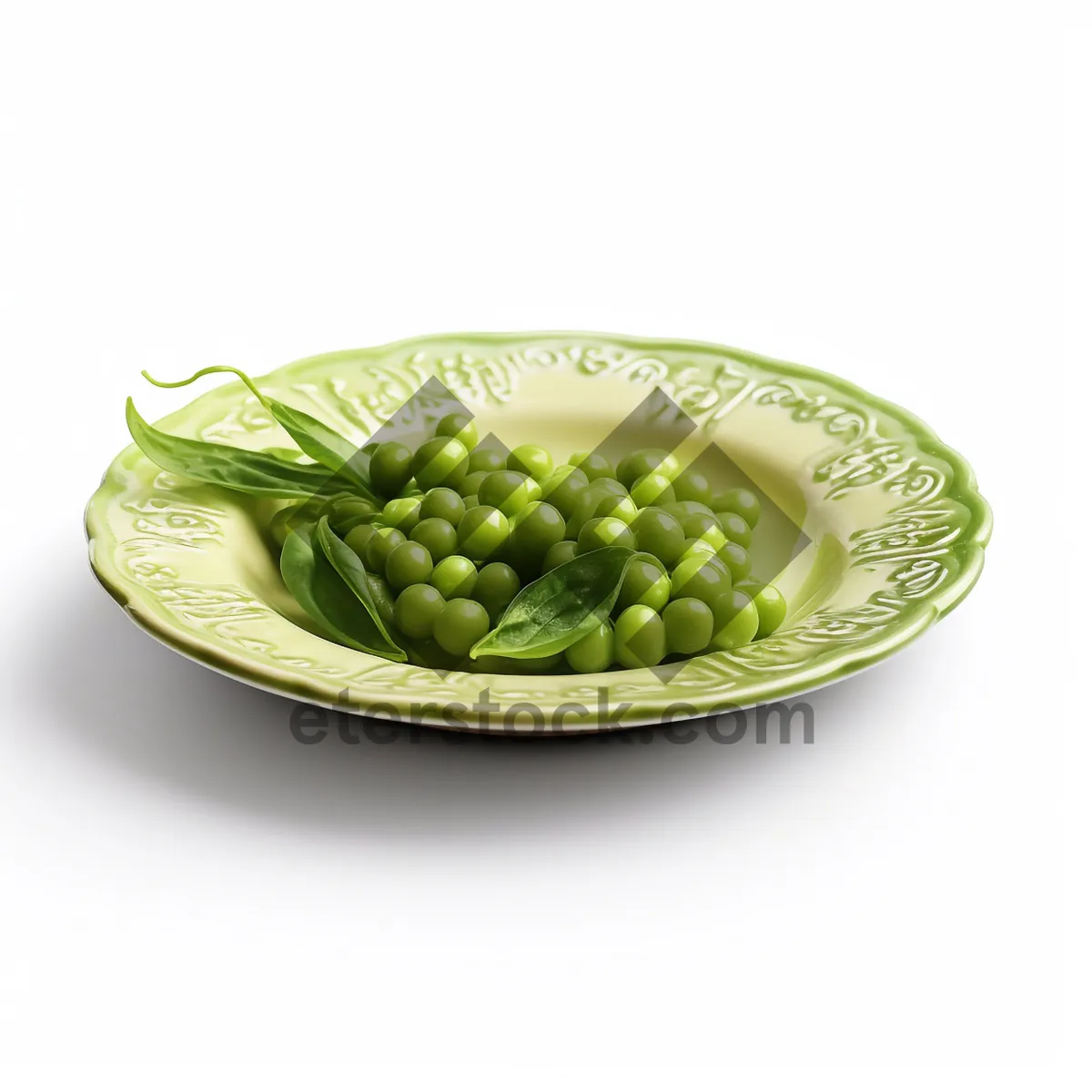 Picture of Close-up of fresh peas and beans variety.