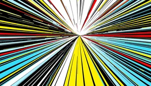Colorful Digital Fractal Light Design Texture Abstract