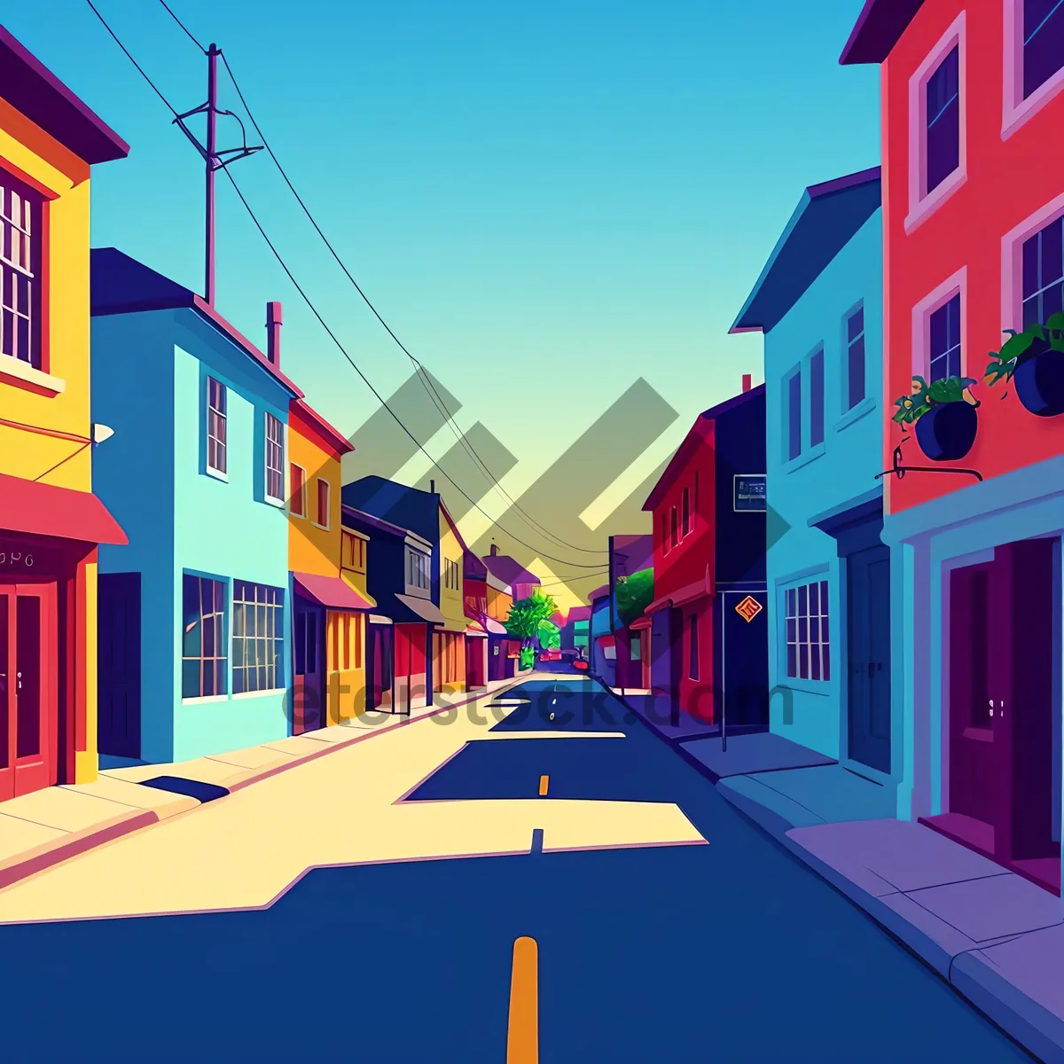 Picture of Modern Business Home Sign