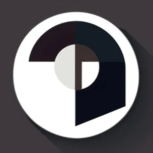 Sleek Round Metal Web Button Set