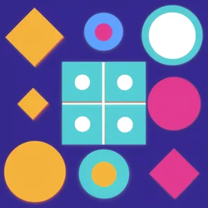 Web Design Icons Collection: Shiny Polka Dot Buttons