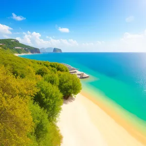 Serene Seascape at Sunny Beach Resort
