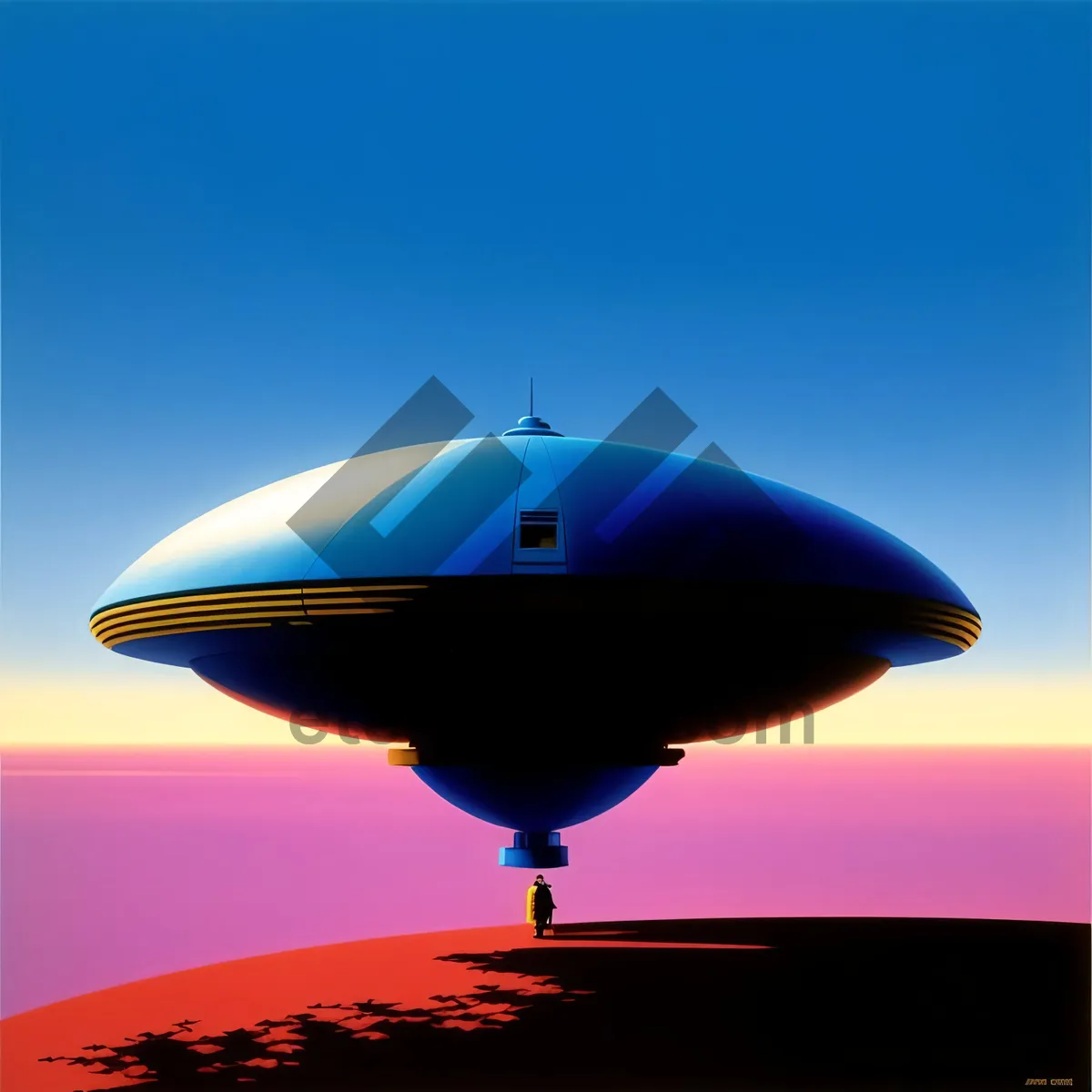 Picture of Skybound 3D Aircraft Jet - Airship Vehicle Craft