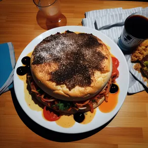 Delicious Cheeseburger Platter
