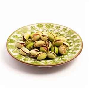 Organic Pistachio Nuts Closeup Vegan Snack Option