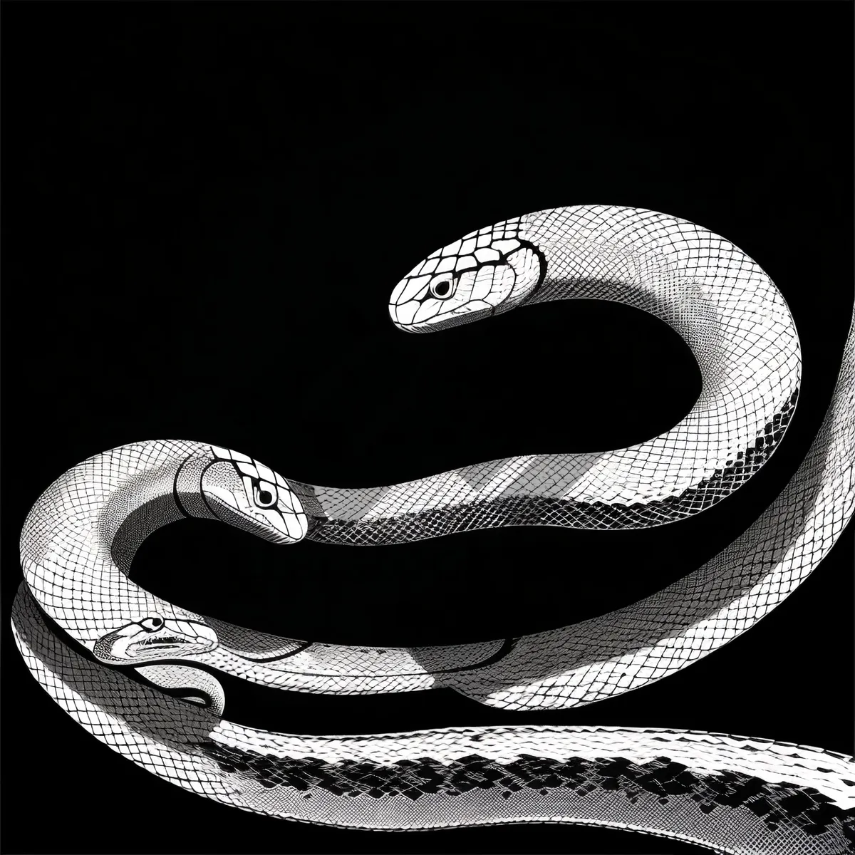 Picture of Night Viper - Dangerous Snake in Wildlife