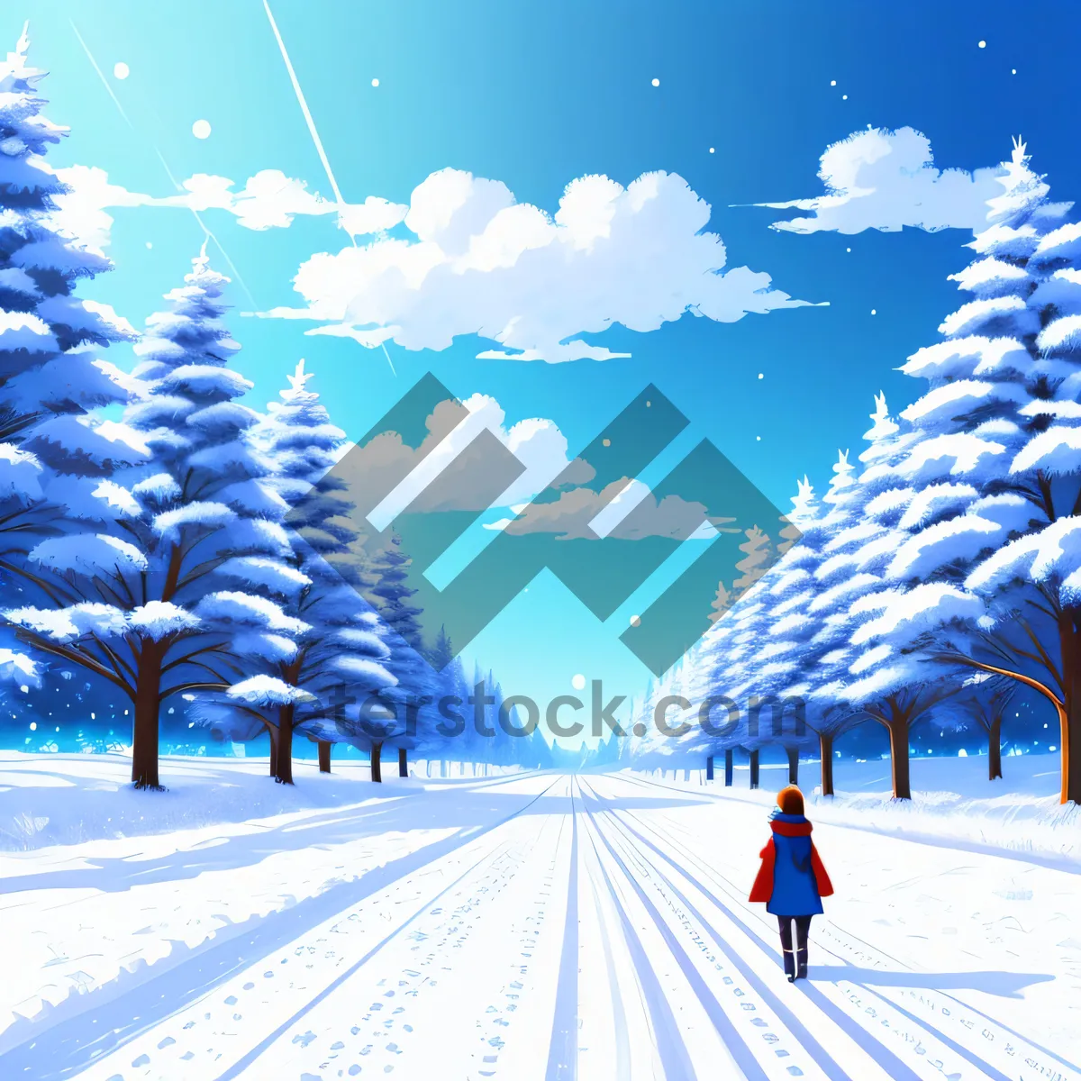 Picture of Frozen Winter Wonderland Design