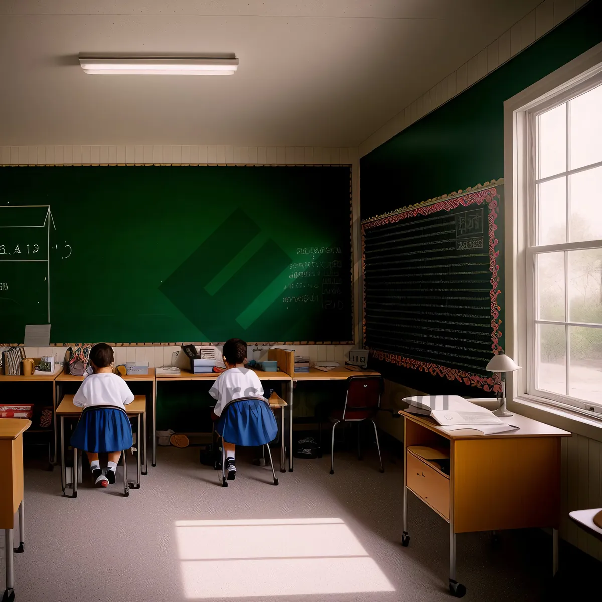 Picture of Modern Luxury Interior with Stylish Furniture and Natural Light