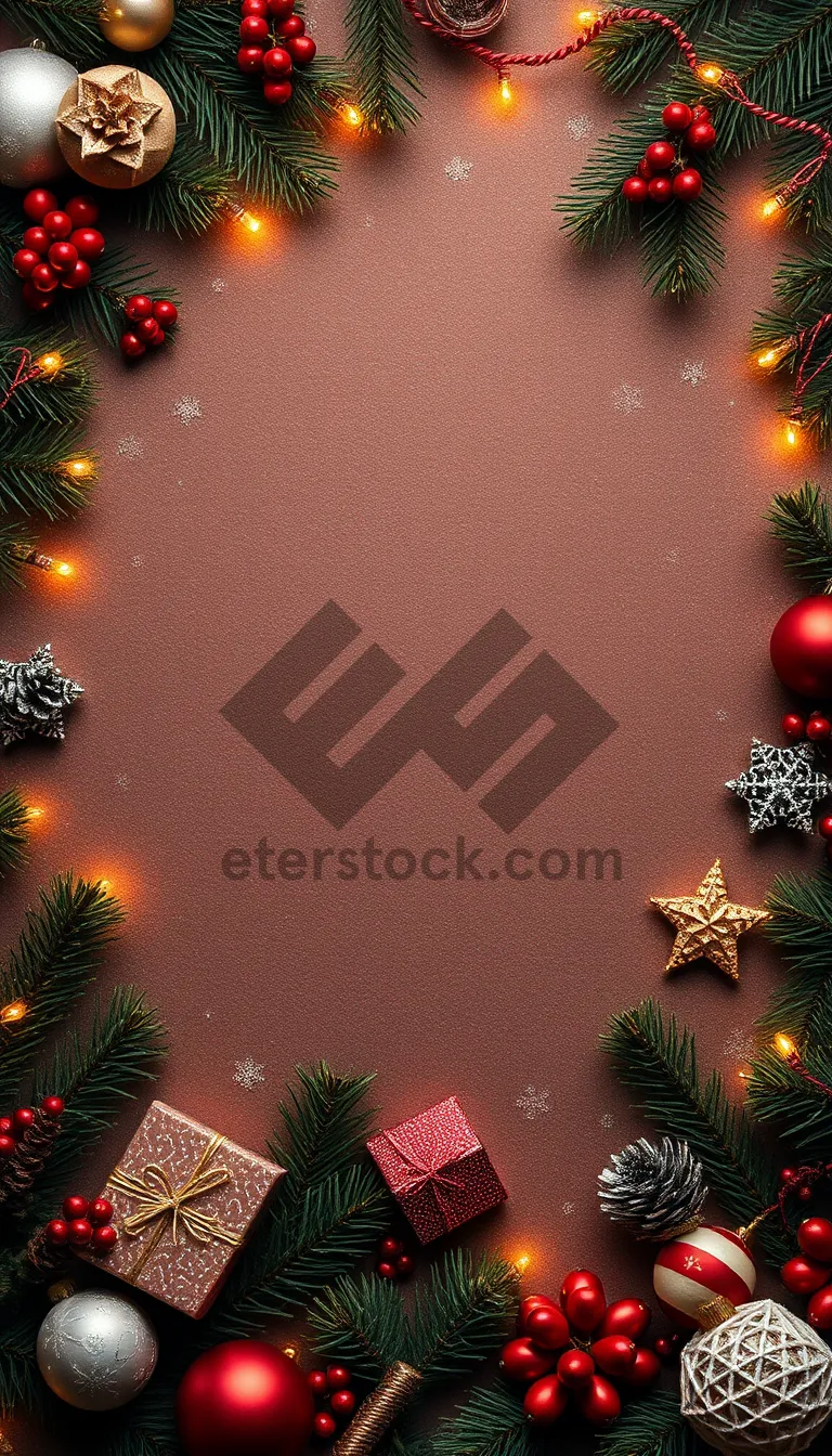 Picture of Black Winter Starry Night Art Decoration