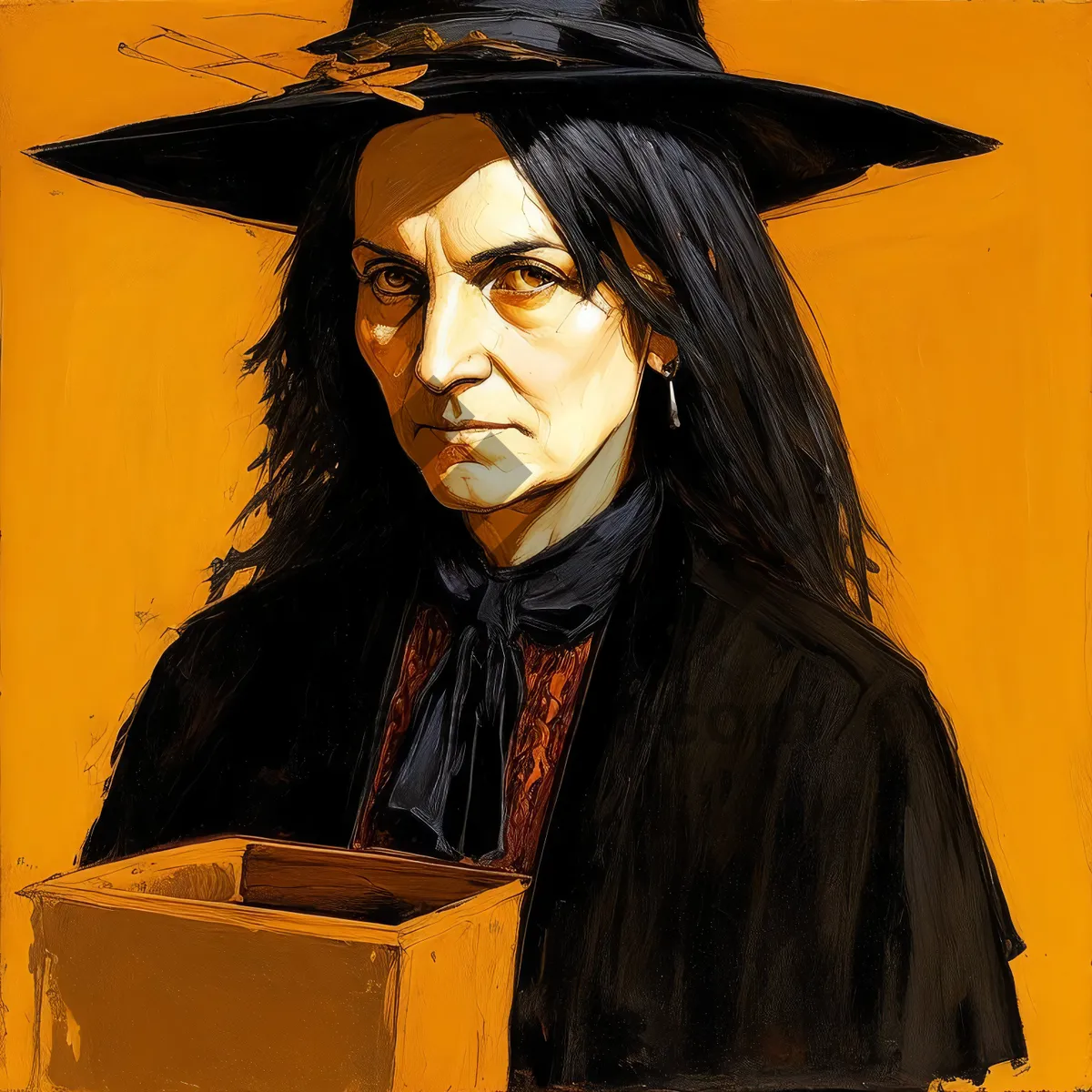 Picture of Successful Graduation: Smiling Scholar in Academic Gown