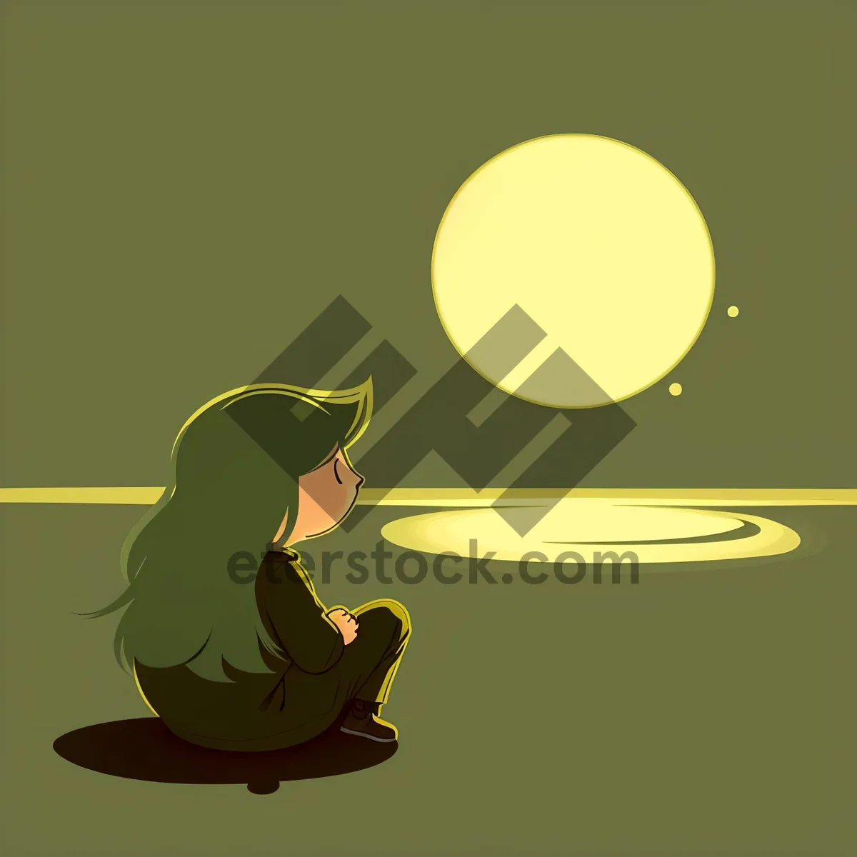 Picture of Cartoon character with vibrant artistic style