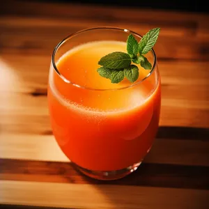 Refreshing Orange Tea Cocktail with Ice