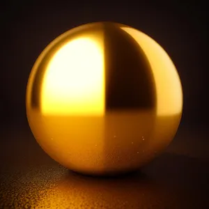 Illuminating Flame Lamp – Shiny Orange Circle