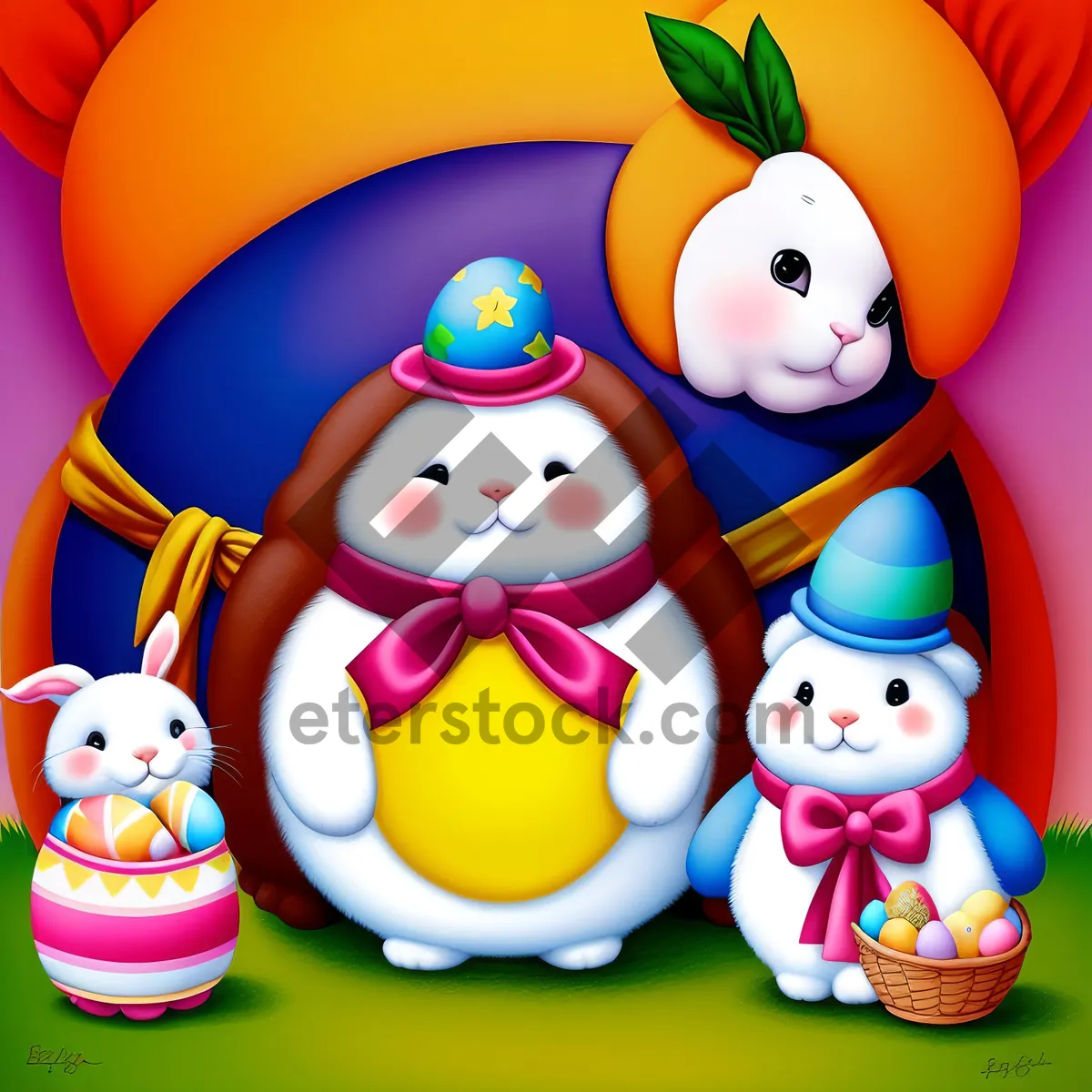 Picture of Fun and Cute Jelly Bunny Keepsake