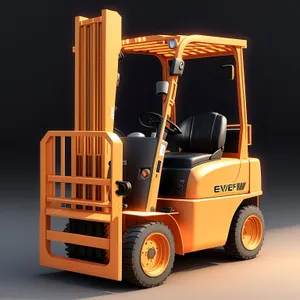 Industrial Freight Transport: Heavy-duty Forklift Truck