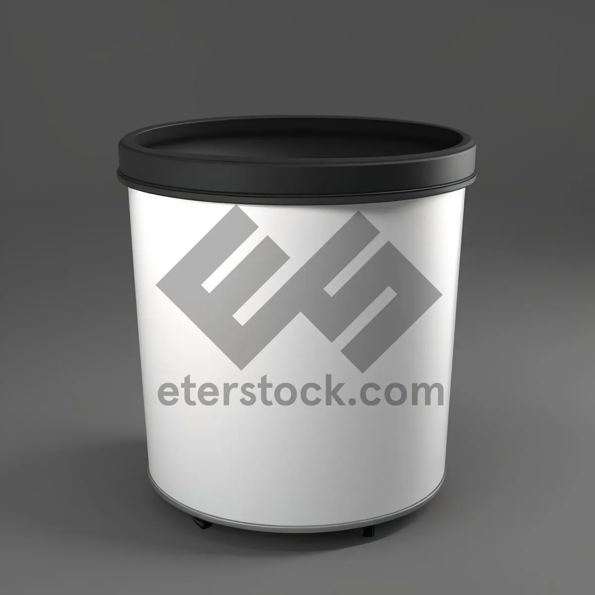 Picture of Empty Beverage Container on Ashcan